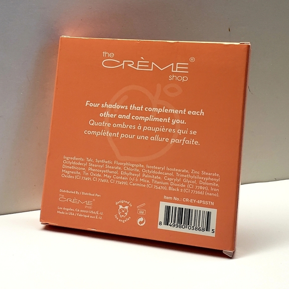 The Crème Shop -"So Shady" Eyeshadow Palette (The Nudist) - Picture 3 of 5